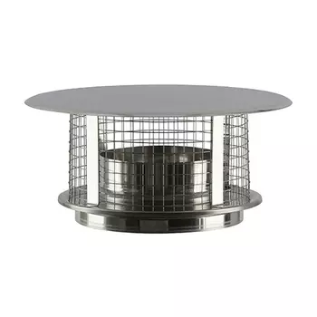 CHAPEAU PARE PLUIE Anti-oiseau - Diam130 - THERMINOX TI CHAPEAU PARE PLUIE Anti-oiseau - Diam130 - THERMINOX TI