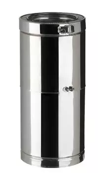 ELEMENT DROIT REGLABLE 35/45cm Diam80 - THERMINOX TI (T450 N1) ELEMENT DROIT REGLABLE 35/45cm Diam80 - THERMINOX TI (T450 N1)
