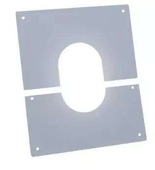 PLAQUE PROPRETE pour PDSE 81/120% Noir Diam80/130 (Rampant) - PGI PLAQUE PROPRETE pour PDSE 81/120% Noir Diam80/130 (Rampant) - PGI