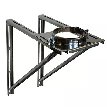 SUPPORT MURAL REGLABLE 20/40cm Diam80 - THERMINOX TI SUPPORT MURAL REGLABLE 20/40cm Diam80 - THERMINOX TI