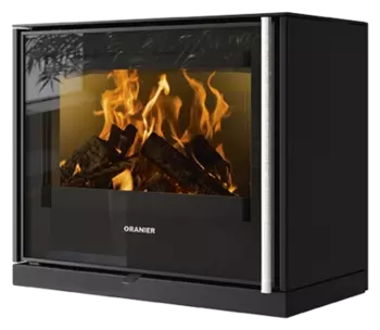 ZIVA 50 + 4 Pieds Métal F.Bois (+Plaque montage) - 6,5kW - Poêle à Bois ZIVA 50 + 4 Pieds Métal F.Bois (+Plaque montage) - 6,5kW - Poêle à Bois