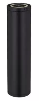 ELEMENT DROIT 95cm Diam130 Noir - EFFICIENCE ELEMENT DROIT 95cm Diam130 Noir - EFFICIENCE