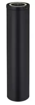 ELEMENT DROIT 115cm Diam130 Noir - EFFICIENCE ELEMENT DROIT 115cm Diam130 Noir - EFFICIENCE