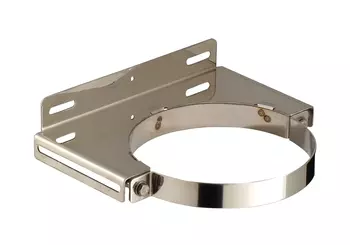 COLLIER MURAL Inox (déport 5cm) Diam 150 - Finition Noir - THERMINOX TI COLLIER MURAL Inox (déport 5cm) Diam 150 - Finition Noir - THERMINOX TI