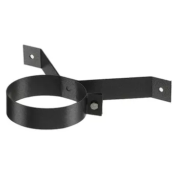 COLLIER MURAL Diam80 Noir - EMAILLE