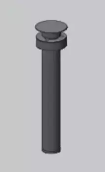 TERMINAL VERTICAL Noir H110cm Diam100/150 - STV100PGI - PGI TERMINAL VERTICAL Noir H110cm Diam100/150 - STV100PGI - PGI