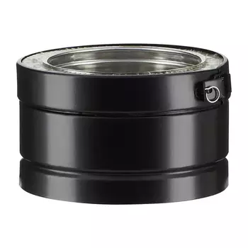 ELEMENT DROIT 10cm Diam100 - Noir - THERMINOX ZI ELEMENT DROIT 10cm Diam100 - Noir - THERMINOX ZI