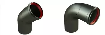 AIR ALU COUDE 45° FM D80 A115 L193 S59 B LANC AIR ALU COUDE 45° FM D80 A115 L193 S59 B LANC