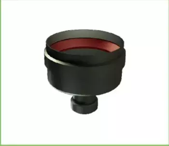 AIR ALU TAMPON Té 90°F D80 H64 NOIR AIR ALU TAMPON Té 90°F D80 H64 NOIR
