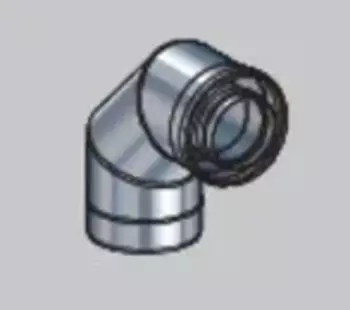 COUDE 90° Diam130/200 - DUALIS EI COUDE 90° Diam130/200 - DUALIS EI