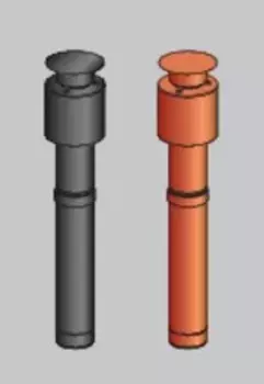 TERMINAL VERTICAL Inox Diam130/200 - STV130EI - DUALIS EI