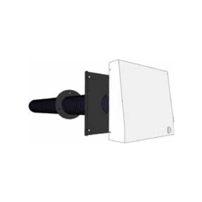 KIT AIR FRAIS ETANCHE - CREME/ALU - DIAM 80 KIT AIR FRAIS ETANCHE - CREME/ALU - DIAM 80